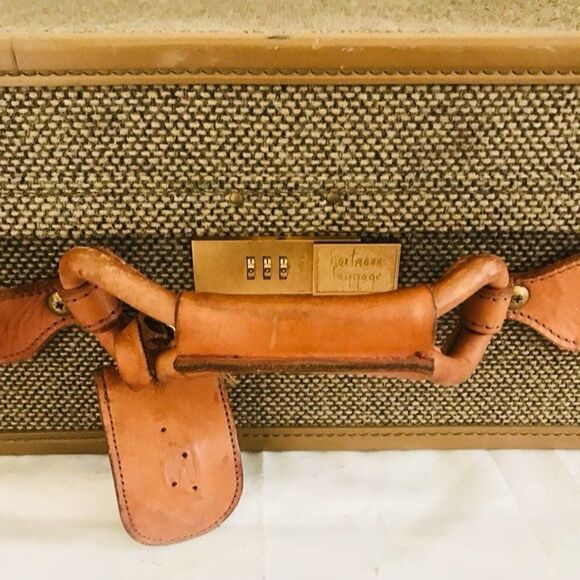 Hartmann Vintage Tweed Suitcase Toile Lining - Picture 2 of 6